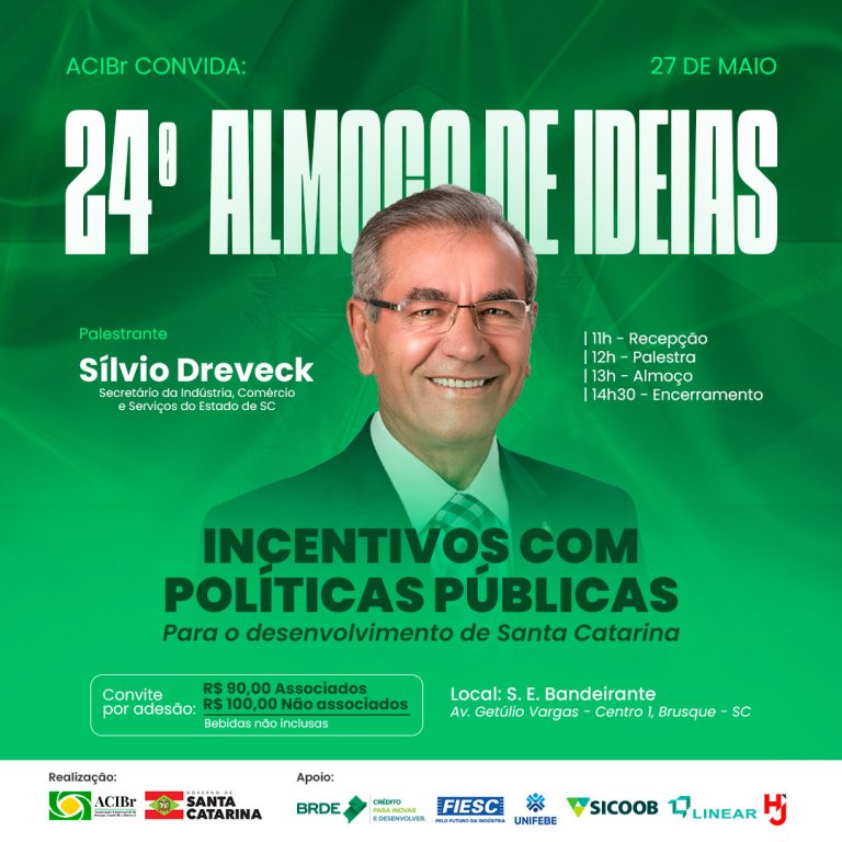 convite_almoço de Ideias ACIBr