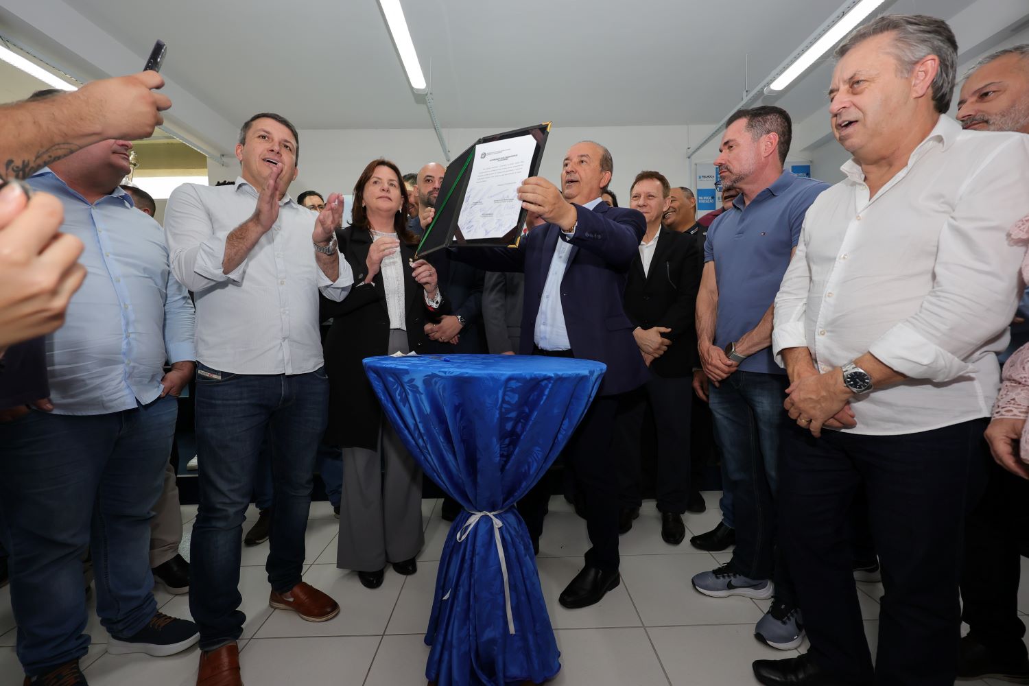 PLEITO DO VOZ ÚNICA: Assinado convênio para construção de hospital em Palhoça