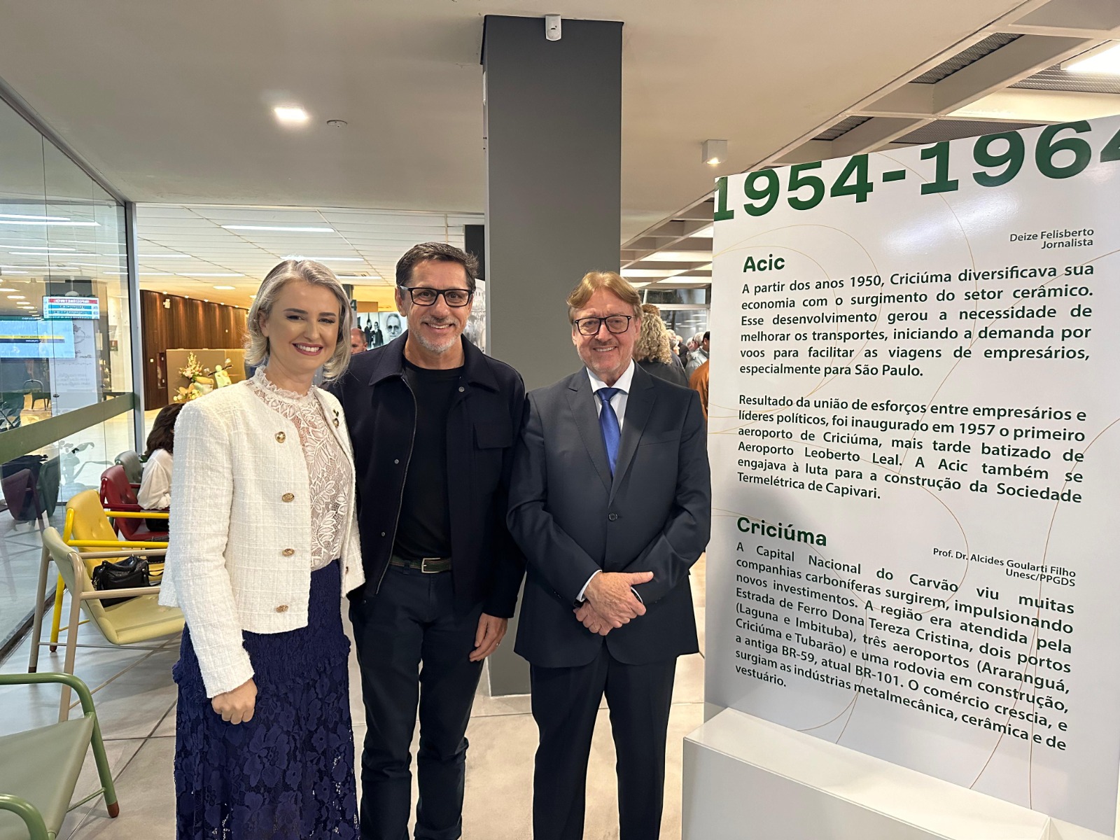 Exposição celebra relação da Acic com o desenvolvimento da região