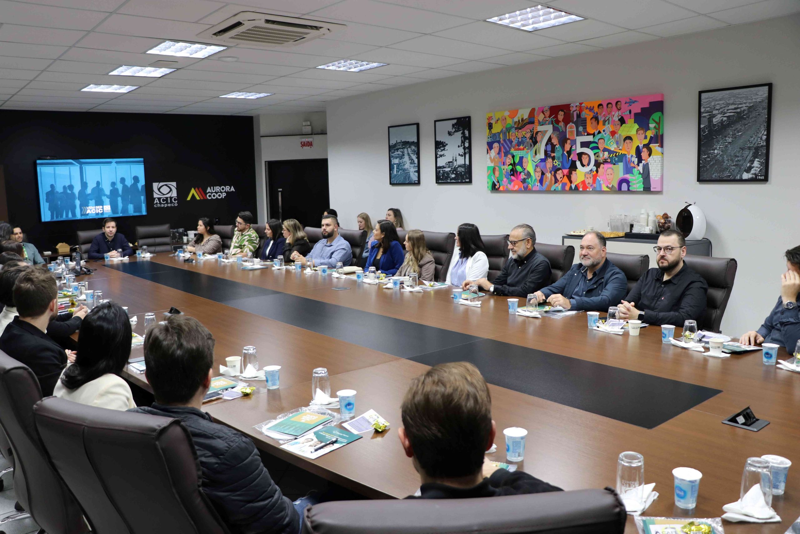 ACIC promove café com novos associados e destaca principais iniciativas