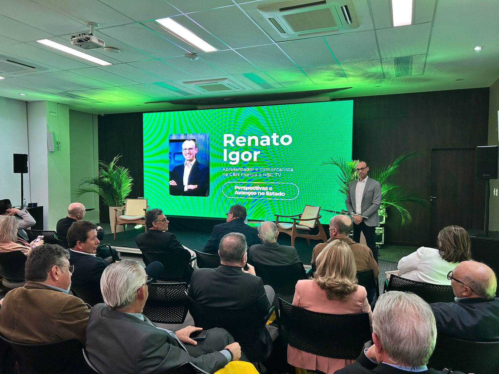 Jornalista Renato Igor fala sobre os desafios de SC no aniversário da Facisc
