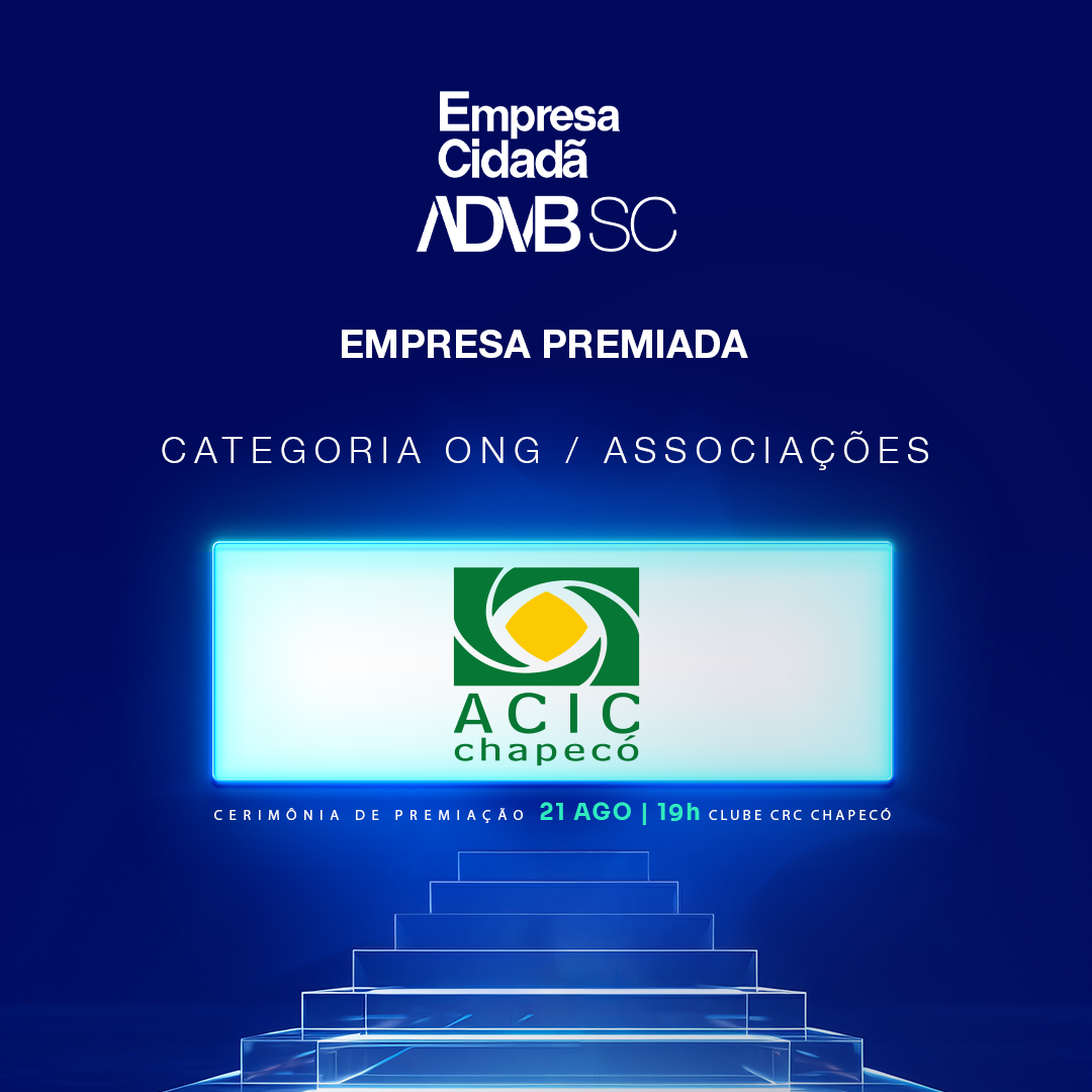 ACIC receberá Prêmio Empresa Cidadã