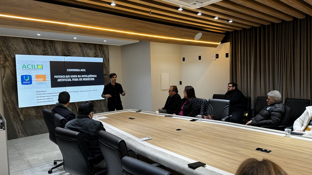 Potenciais usos da inteligência artificial para os negócios foi assunto debatido na reunião da ACIL