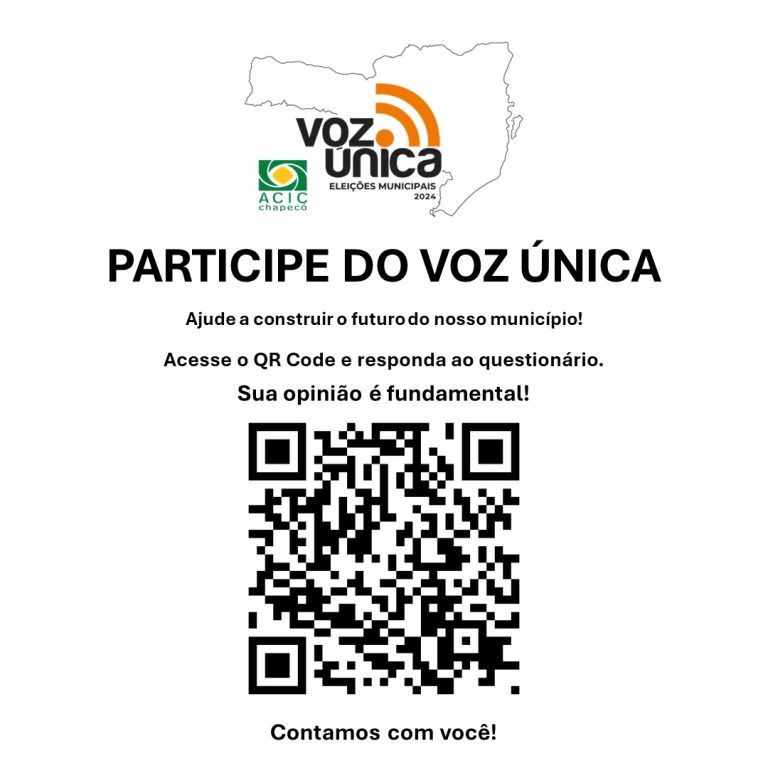 PARTICIPE DO VOZ ÚNICA