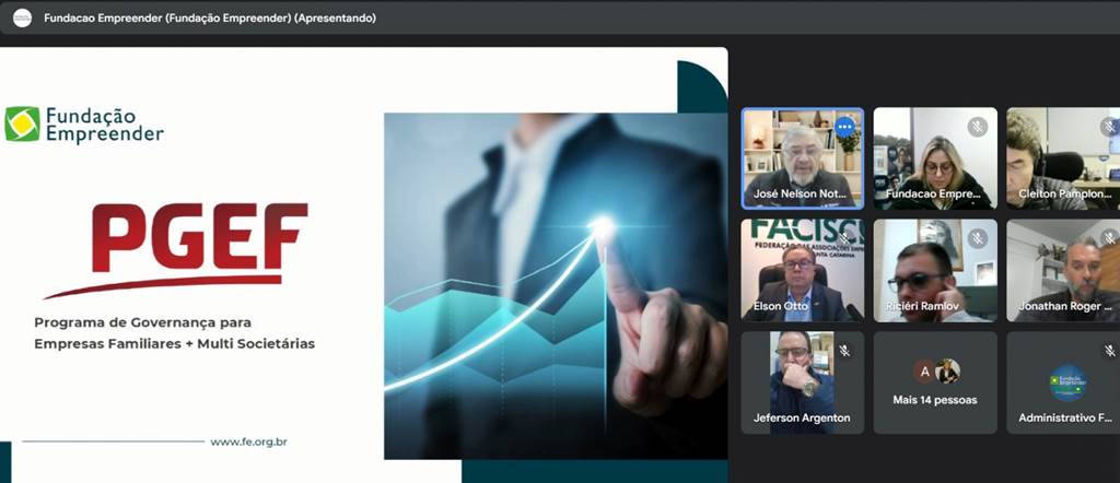 Fundação Empreender faz o lançamento do Programa de Governança para Empresas Familiares + Multi Societárias