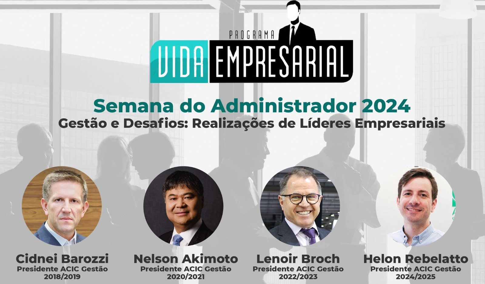 Programa Vida Empresarial terá edição especial Programa Vida Empresarial terá edição especial