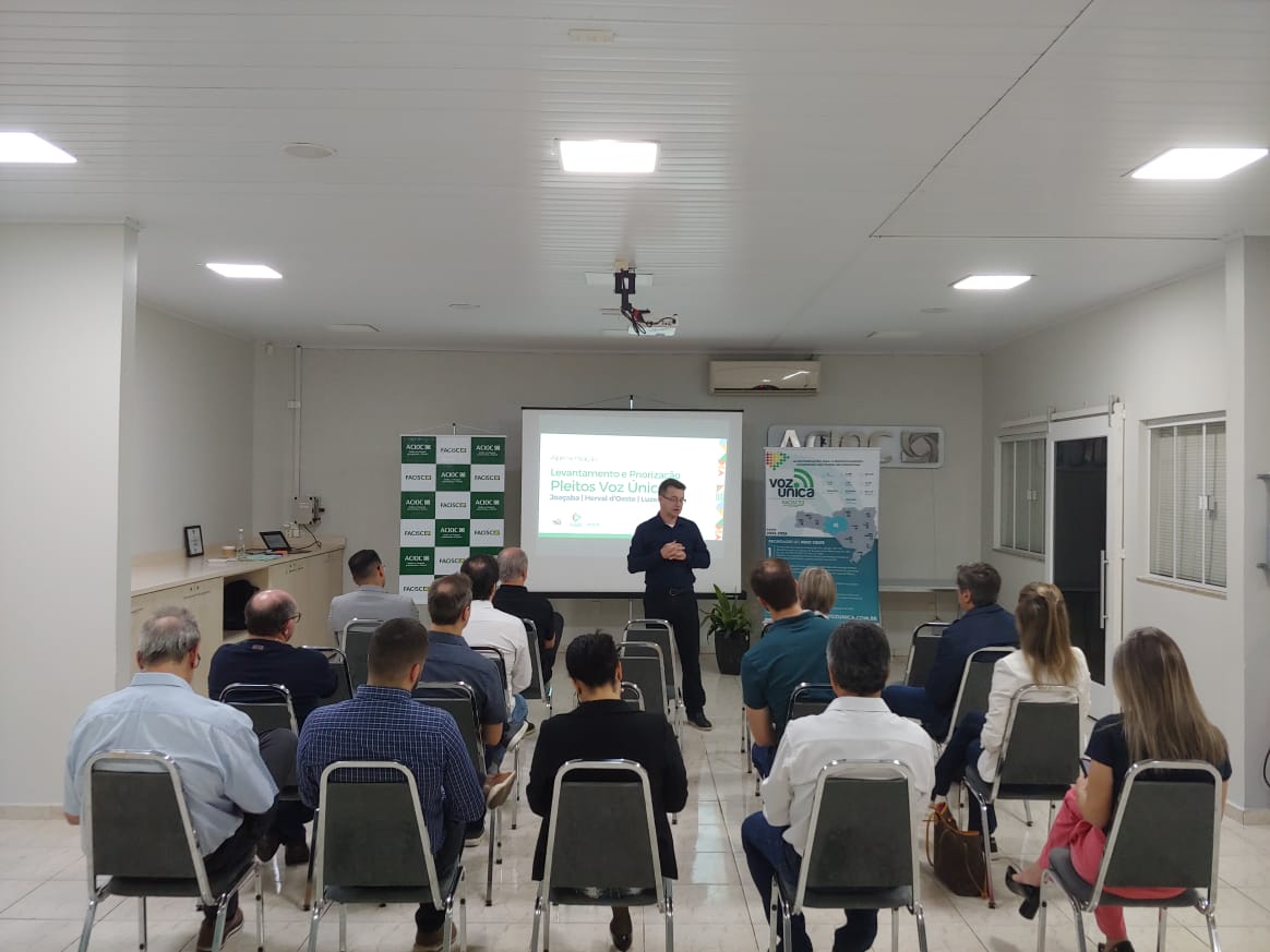 ACIOC avança em mais uma etapa da elaboração do Documento Voz Única 2024 ACIOC avança em mais uma etapa da elaboração do Documento Voz Única 2024