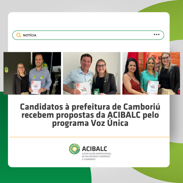 ACIBALC - Posts Institucionais