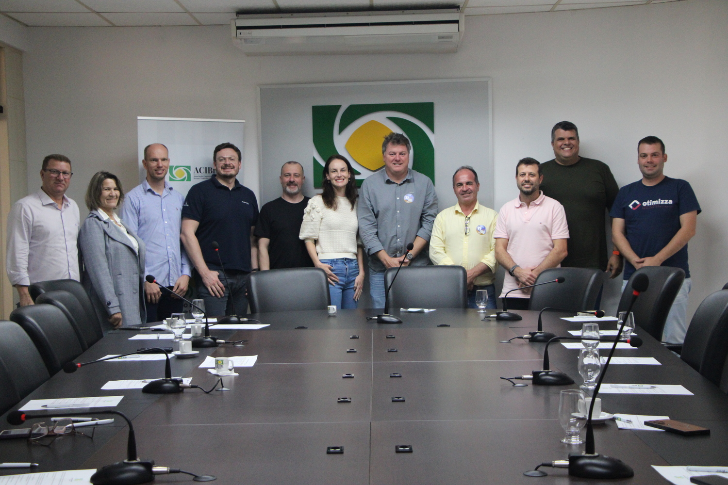 Núcleo Empresarial de Guabiruba realiza sabatina com candidatos a prefeito e vice