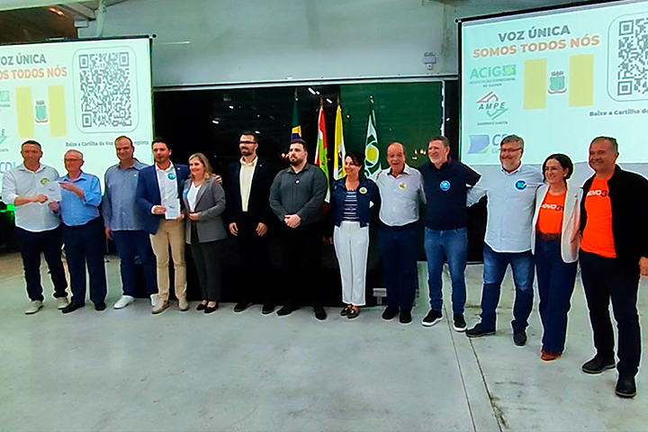 Voz Única Gaspar 2024: Mobilizando empresários e candidatos para o futuro da cidade Voz Única Gaspar 2024: Mobilizando empresários e candidatos para o futuro da cidade