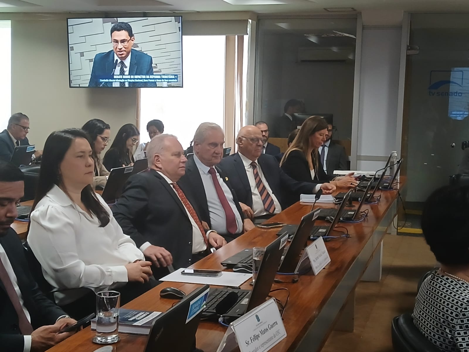 FACISC e CACB participam de mais uma audiência sobre o Simples na Reforma Tributária em Brasília FACISC e CACB participam de mais uma audiência sobre o Simples na Reforma Tributária em Brasília