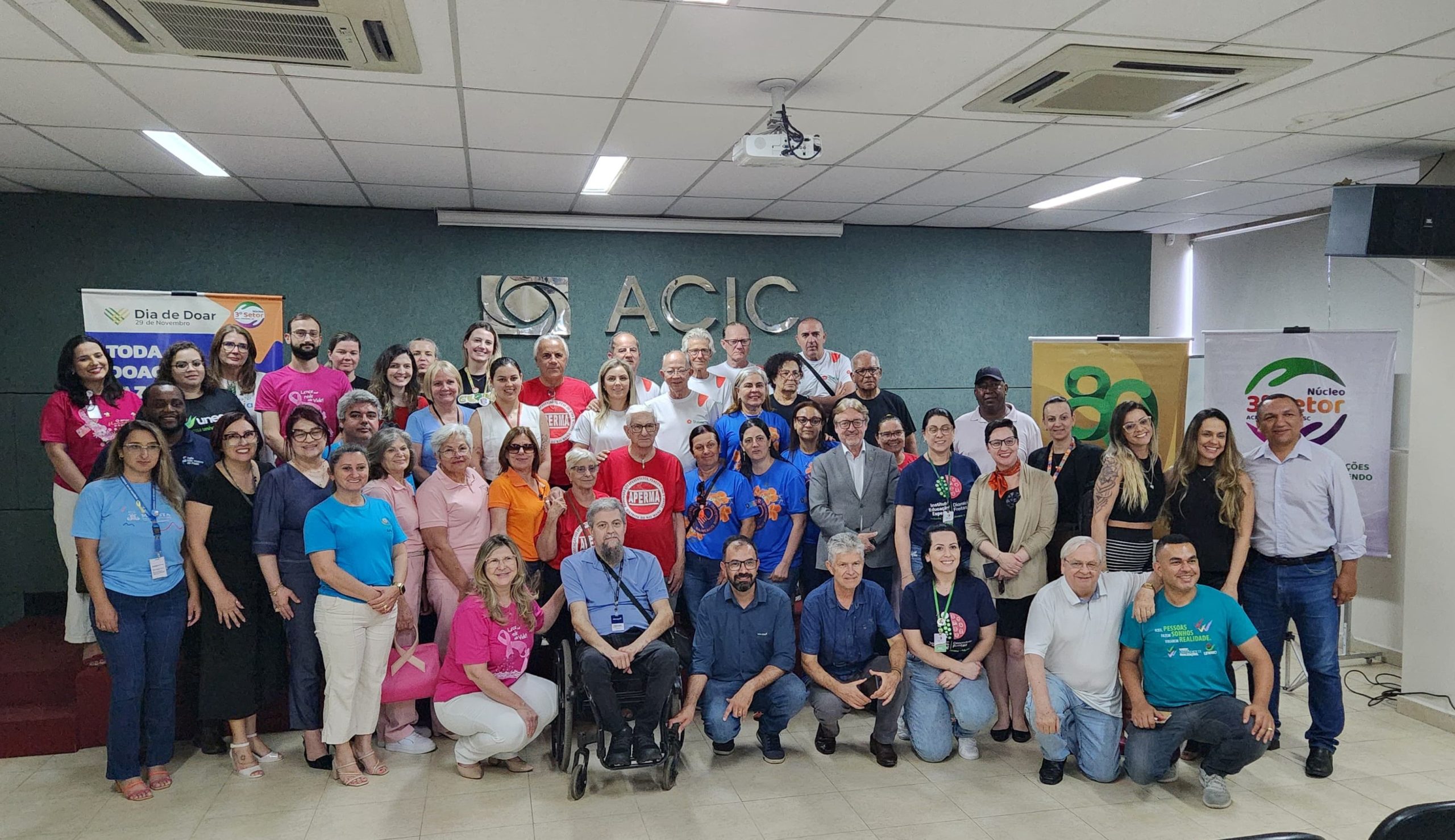 Núcleo do Terceiro Setor da Acic deflagra a campanha Doa Criciúma e Região