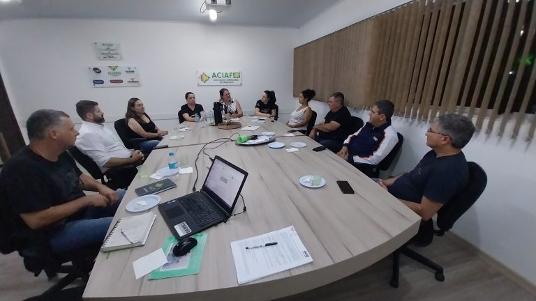 primeira reunião da diretoria aciaf