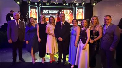 Palmitos celebra quem faz a economia acontecer em noite de reconhecimento aos empreendedores