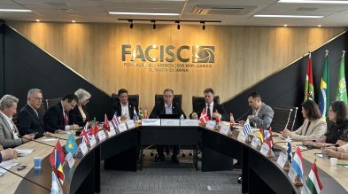 Facisc e consulados se unem para intensificar negócios entre SC e diferentes países Facisc e consulados se unem para intensificar negócios entre SC e diferentes países
