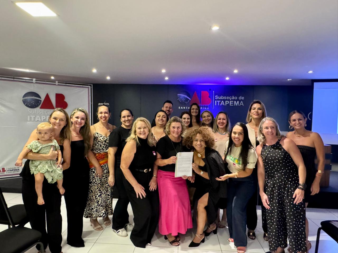 ACITA promove assinatura do protocolo “Aqui Não” e lidera mobilização no enfrentamento à violência contra a mulher