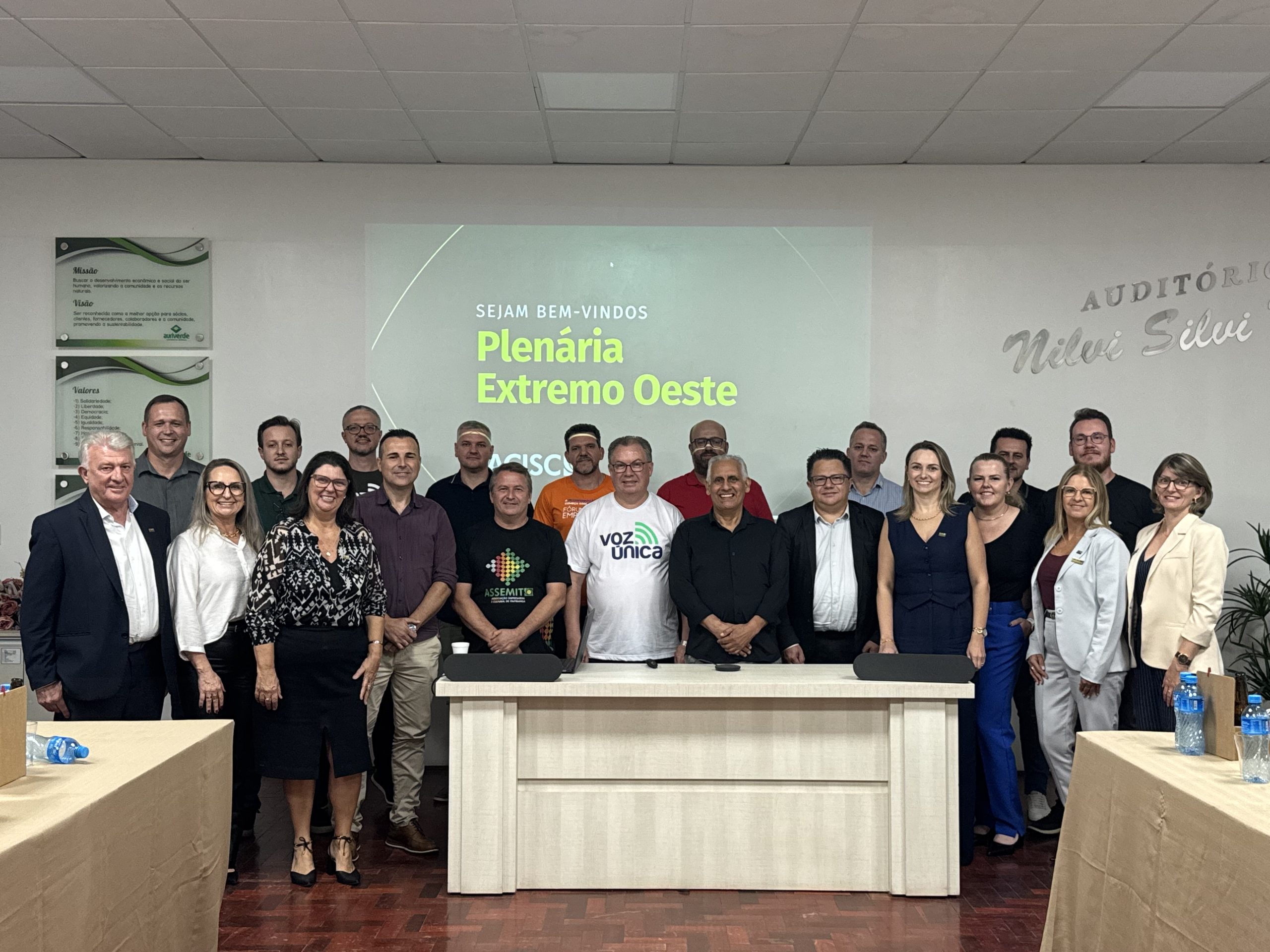 Extremo Oeste consolida prioridades e avança no Voz Única