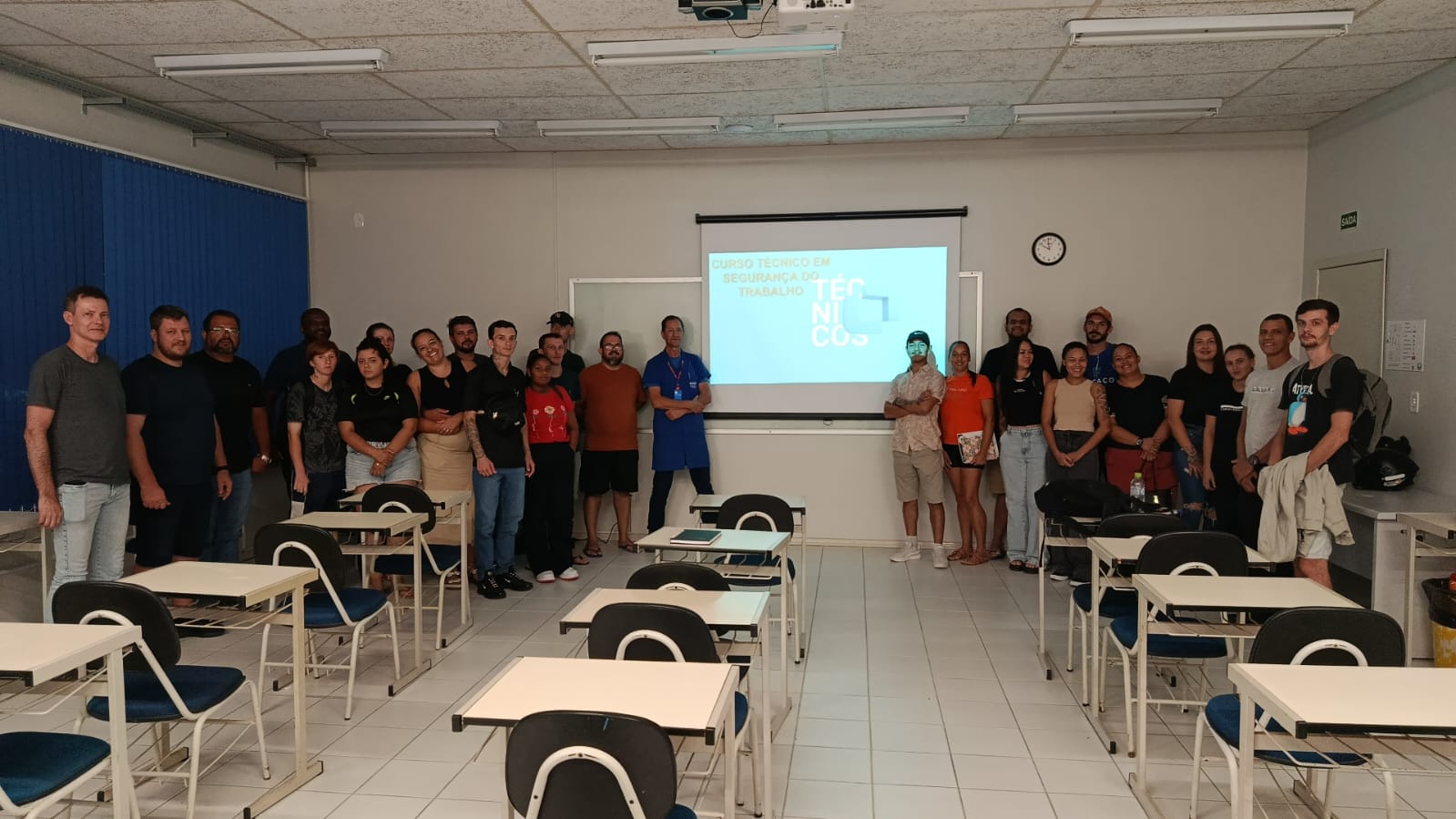 SENAI inicia primeira turma do curso gratuito de Segurança do Trabalho com apoio da ACEI em Ituporanga