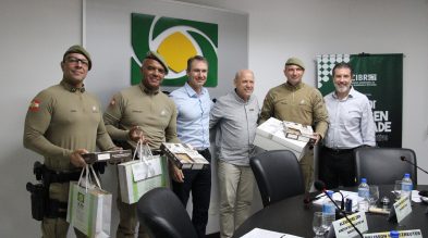 ACIBr articula construção de novo batalhão e reforço no efetivo da PM em reunião com comando-geral