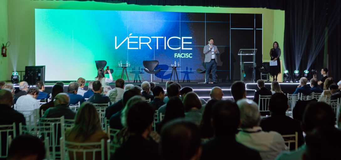 Vértice FACISC conecta 380 lideranças empresariais e debate estratégias para o futuro de Santa Catarina