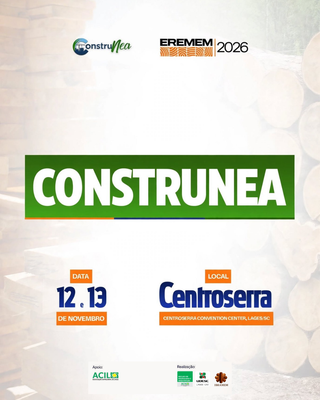 ConstruNEA 2026 terá Feirão do Imóvel e oportunidades de negócios para empresas e consumidores ConstruNEA 2026 terá Feirão do Imóvel e oportunidades de negócios para empresas e consumidores