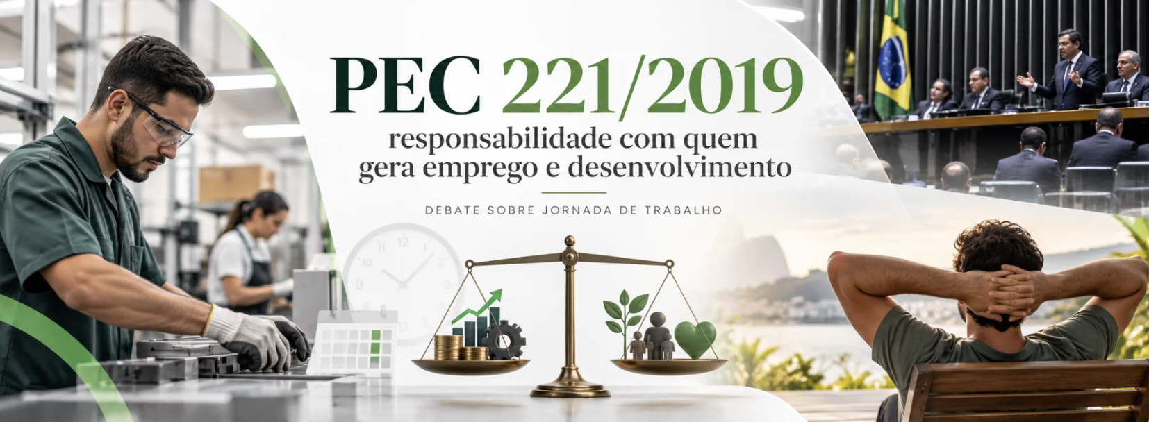 PEC 221/2019: responsabilidade com quem gera emprego e desenvolvimento PEC 221/2019: responsabilidade com quem gera emprego e desenvolvimento