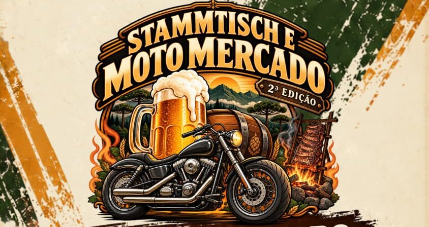 Segunda edição do Stammtisch e Moto Mercado reúne cervejarias artesanais, gastronomia e música ao vivo em Lages Segunda edição do Stammtisch e Moto Mercado reúne cervejarias artesanais, gastronomia e música ao vivo em Lages