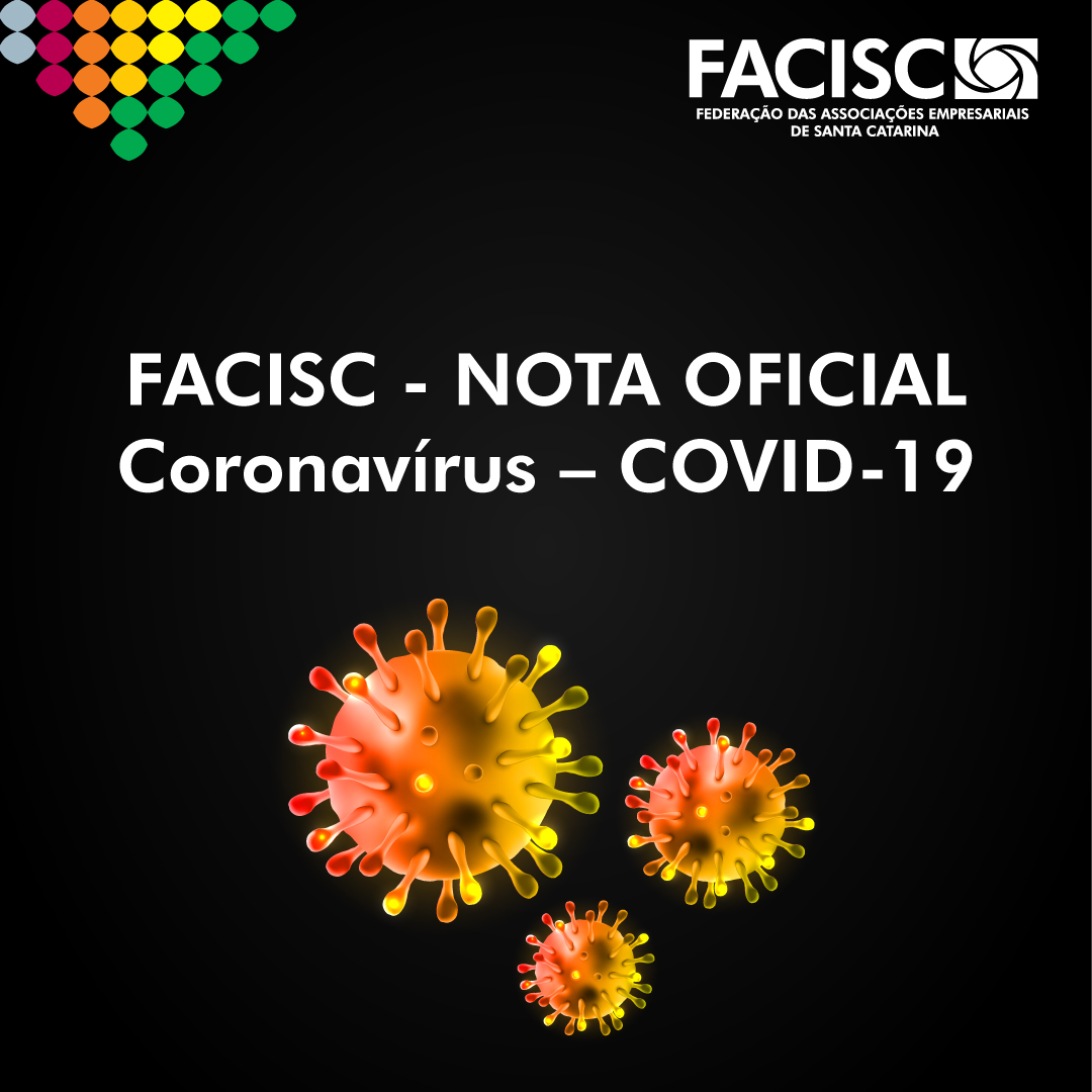 Nota Oficial Facisc sobre o Coronavírus