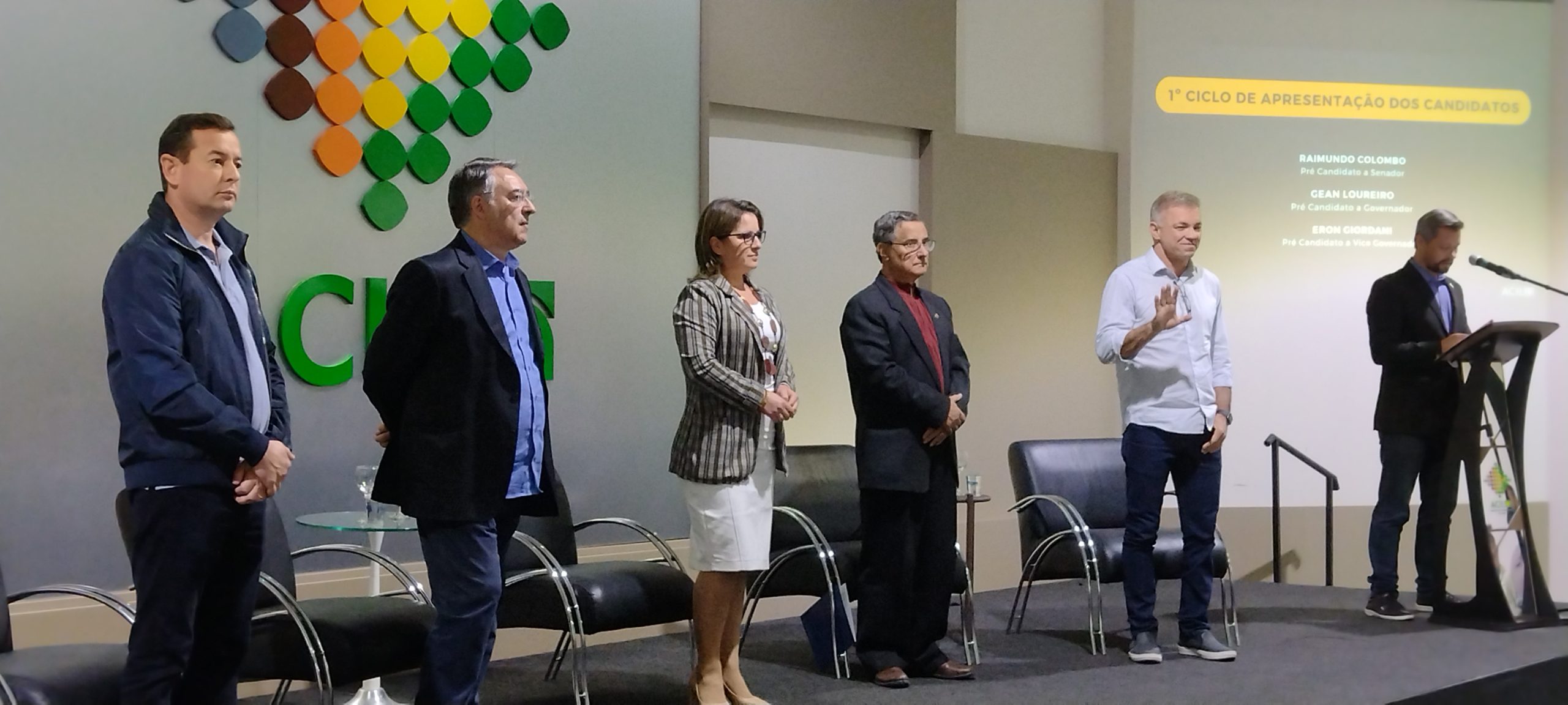 ACIL realiza primeira rodada do ciclo de apresentação de candidatos que concorrem as eleições de outubro