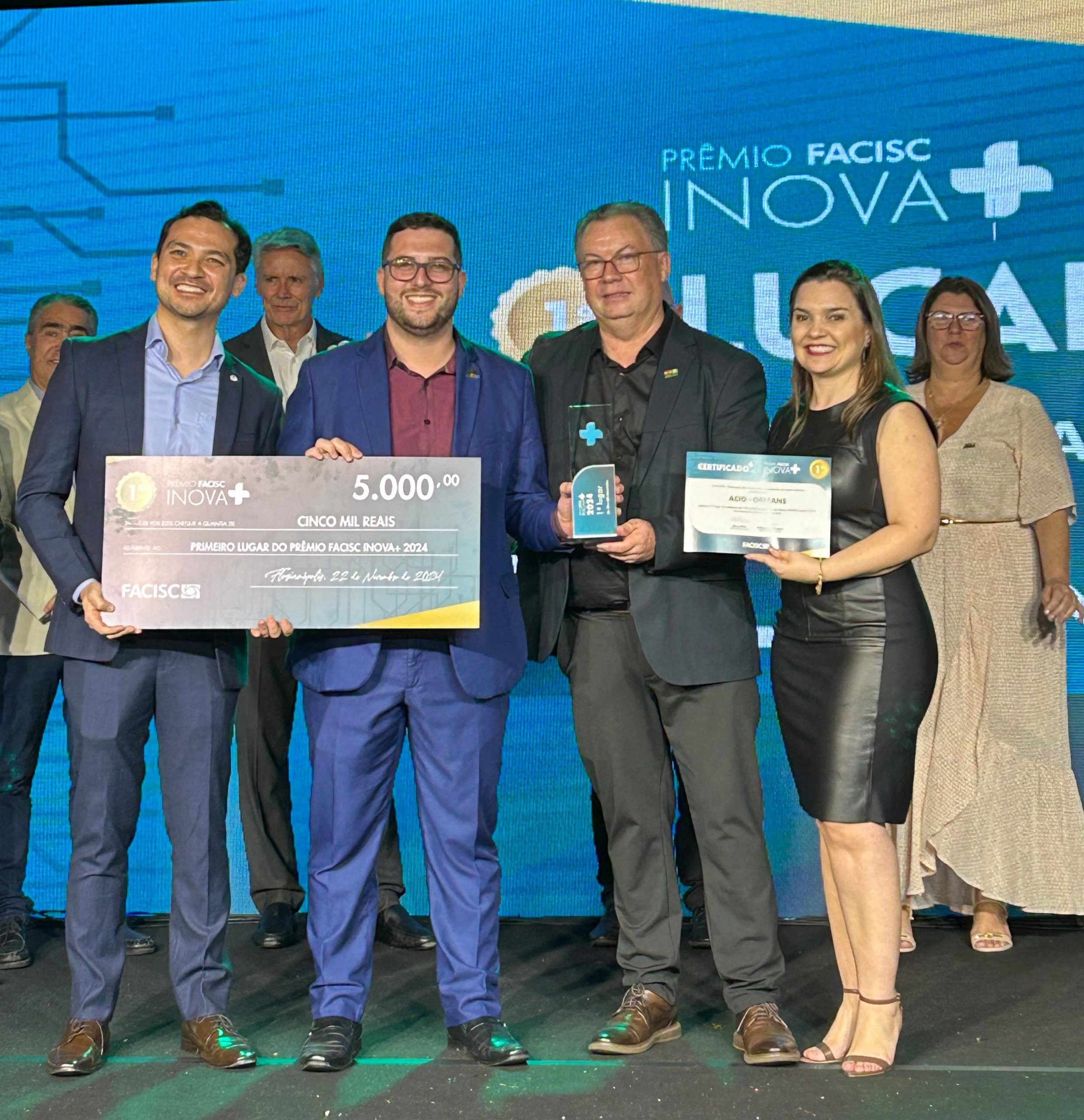 ACIO é bicampeã do Prêmio InovA+ da FACISC e destaque em Comunicação e Marketing ACIO é bicampeã do Prêmio InovA+ da FACISC e destaque em Comunicação e Marketing