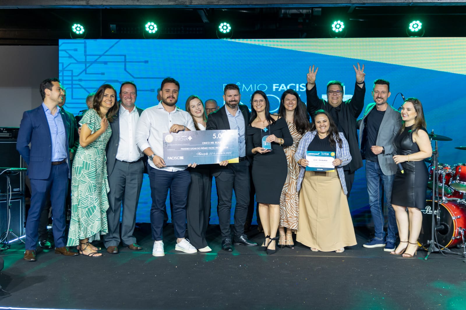 Aciaf é tricampeã do prêmio Inova + da Facisc Aciaf é tricampeã do prêmio Inova + da Facisc