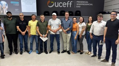 Prefeito Cadore e equipe participam de formação sobre governança municipal em Chapecó