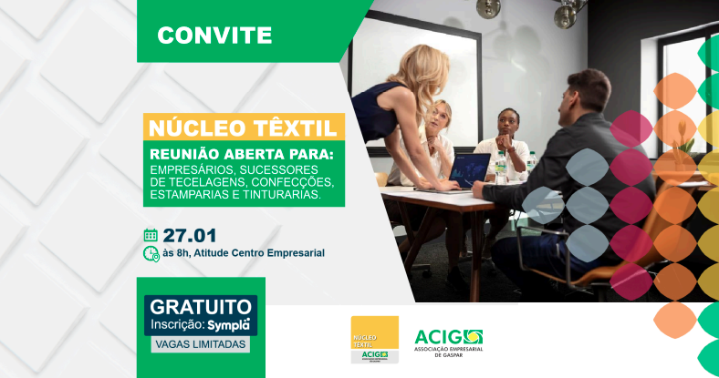 Núcleo Têxtil da ACIG realiza reunião aberta para planejamento de 2025