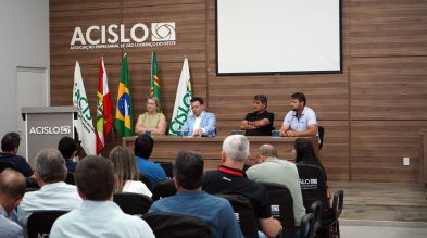 Celesc apresenta plano de investimentos e ouve demandas do empresariado lourenciano