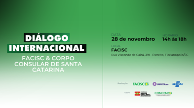 Santa Catarina intensifica diversificação internacional e reúne 16 países para ampliar parcerias Santa Catarina intensifica diversificação internacional e reúne 16 países para ampliar parcerias