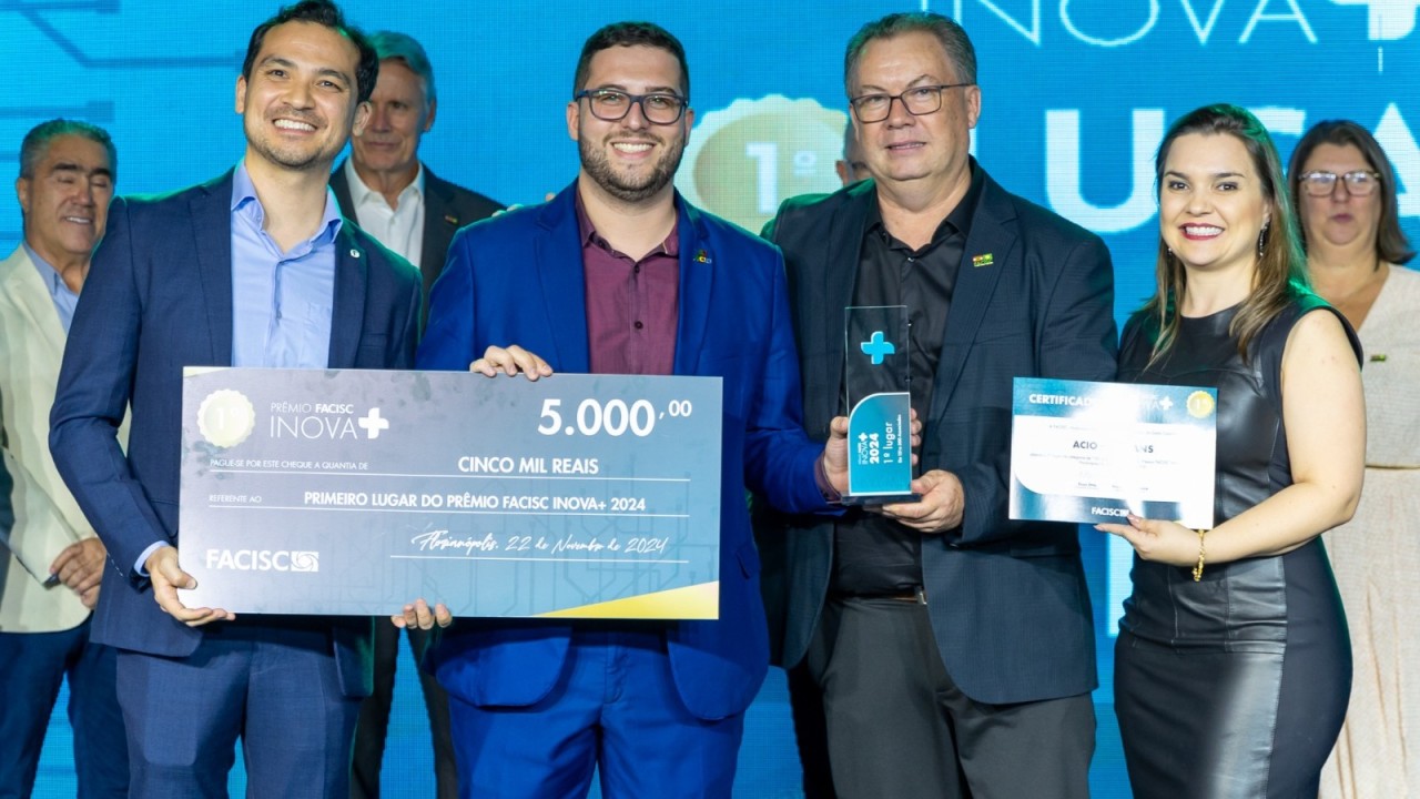 Inscrições para o Prêmio FACISC InovA+ terminam no dia 30 de junho