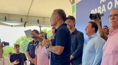 VOZ ÚNICA: FACISC acompanha anúncio no Morro dos Cavalos e vistoria de obras na Serra da Rocinha