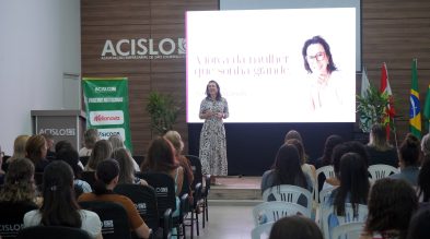Café Mulher da Acislo destaca trajetória empreendedora de Noeli Bazanella